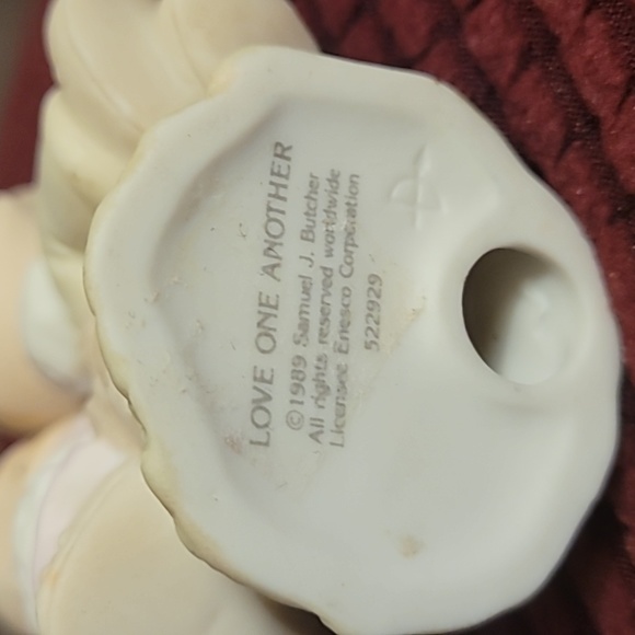 Precious Moments Love One Another Bisque Ornament - Picture 3 of 4